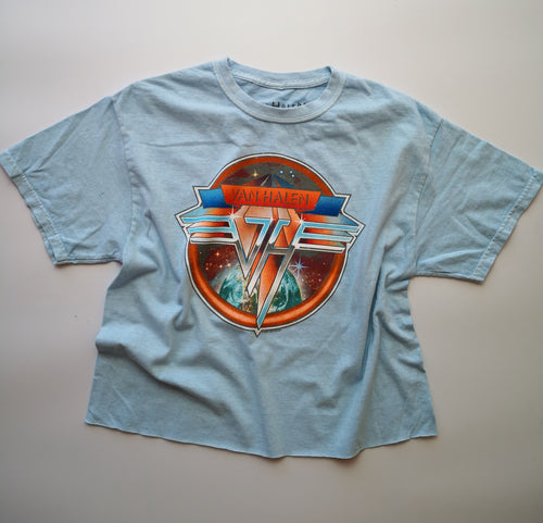 Van Halen ombliguera  t-shirt