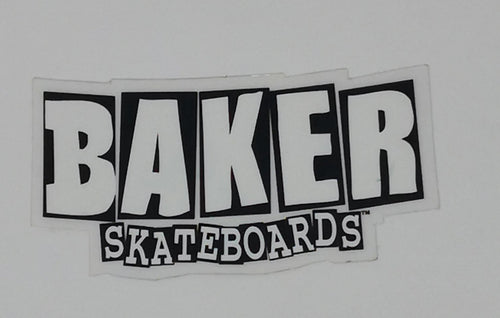 Sticker Baker Skateboards 11cm